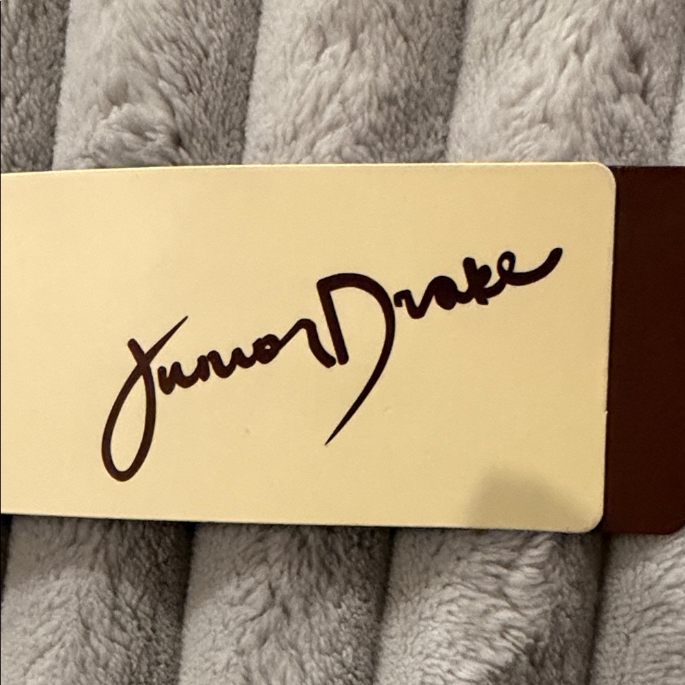 Junior Drake Teal Leather Envelope Card Wallet - Picture 4 of 4